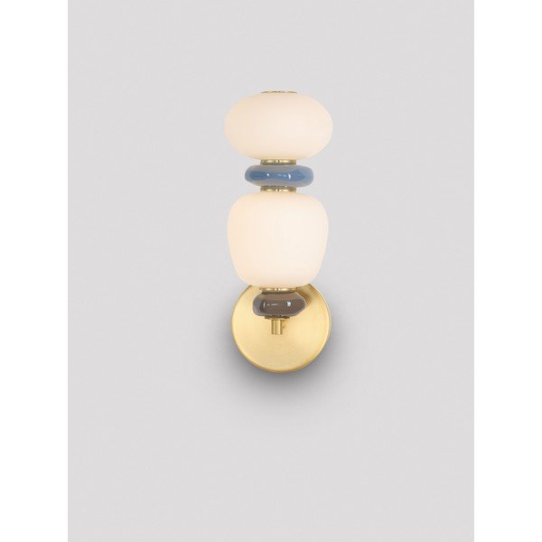 Valge/kuldne metallist LED-seinavalgusti, hämardatav Palo - Nova Luce-image-3