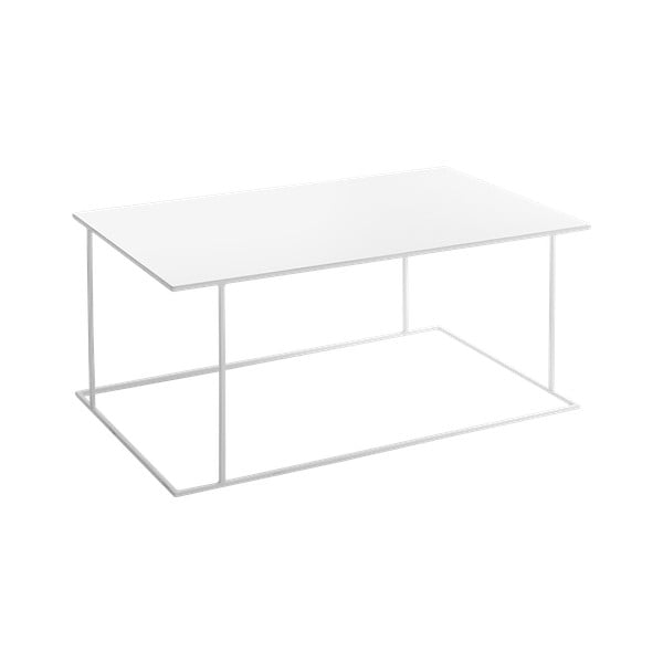 Bílý konferenční stolek Custom Form Walt, délka 100 cm