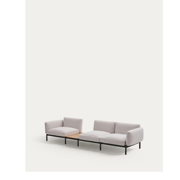 Beež polsterdatud aiadiivan Sorells - Kave Home-image-3