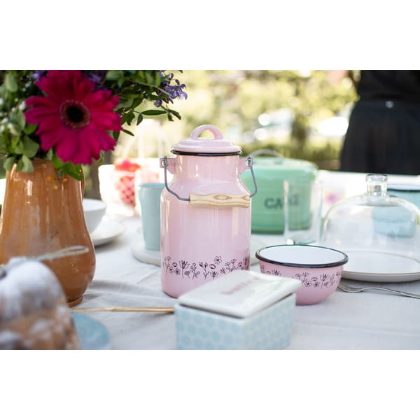 Roosa emailkauss Meadow, ø 12 cm - Orion-image-4