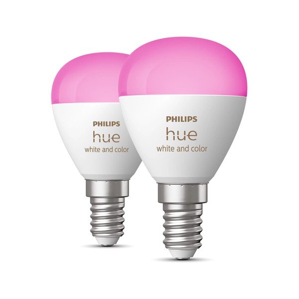 Nutipirnid 2tk komplektis E14, 5W White and color ambiance - Philips Hue-image-1