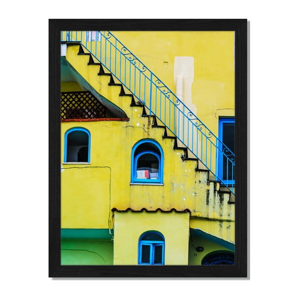 Obraz v rámu Liv Corday Provence Capri House, 30 x 40 cm