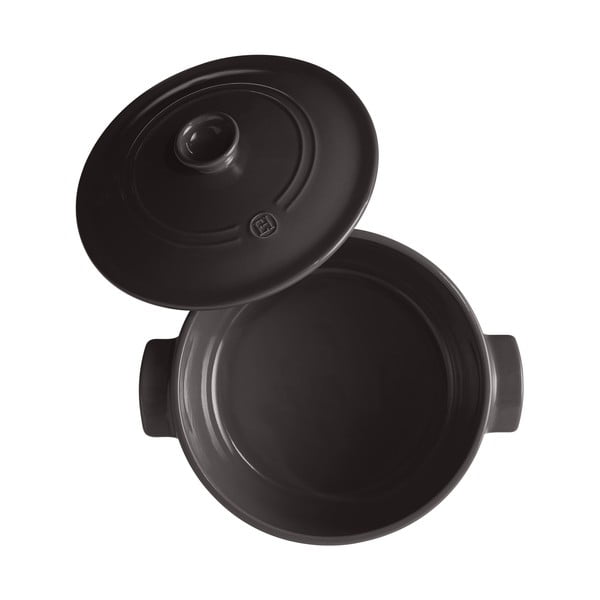 Must keraamiline kaanega pott Emile Henry, ⌀ 27 cm-image-1