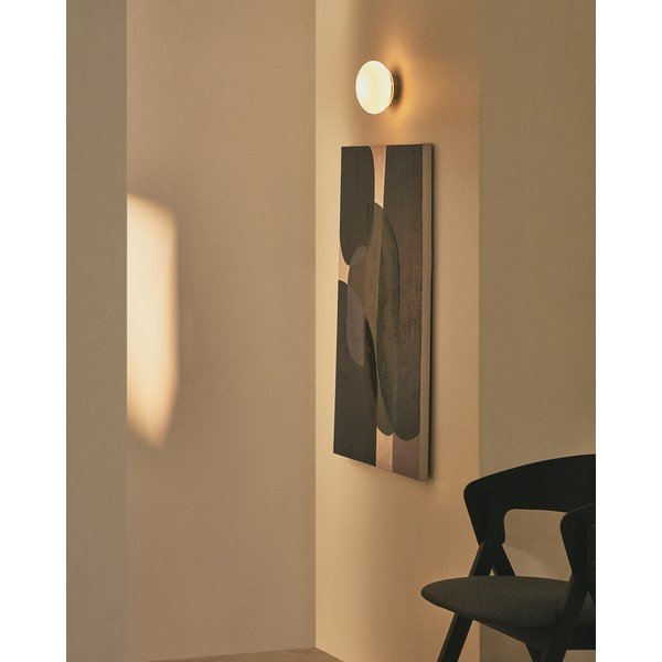 Valge/must seinalamp ø 15 cm Bamila - Kave Home-image-2