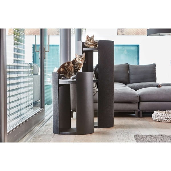 Kassi kraapimisalus Torre Ash Black S - MiaCara-image-2