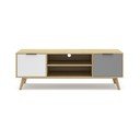 Naturaalset värvi männipuidust telerilaud 140x53 cm Elfa - Marckeric