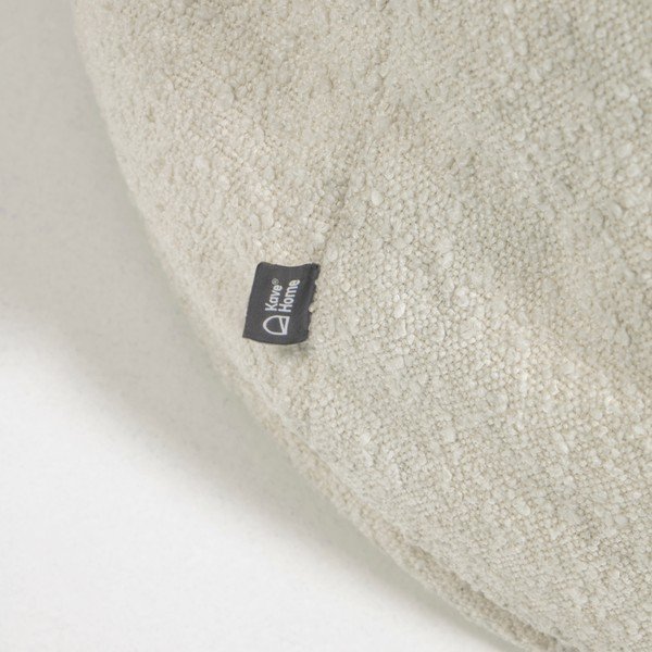 Valge diivanikott, ø 70 cm Vicka - Kave Home-image-2