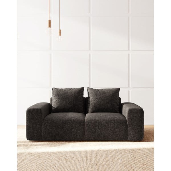 Antratsiitne bukleekangast diivan 212 cm Feiro - MESONICA-image-3