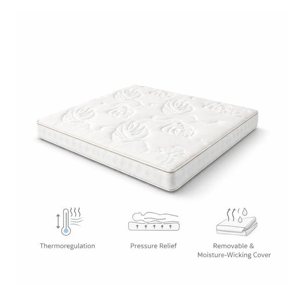 Keskmise kõvadusega poroloonmadrats 180x200 cm Smooth Vibe - Bonami Selection-image-3