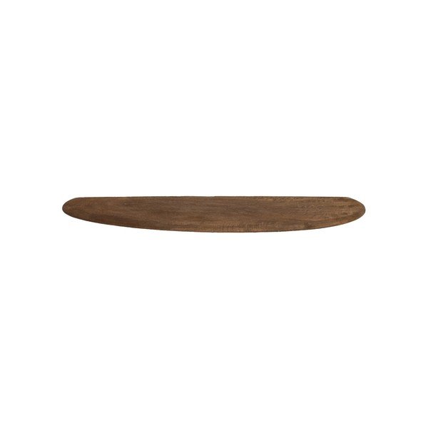 Mangopuidust riiul tumedas naturaalses värvitoonis 49 cm Ginosu - Light & Living