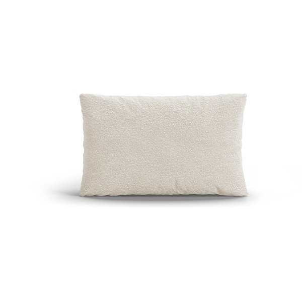 Valge bukleekangast diivanipadi Poppy - Micadoni