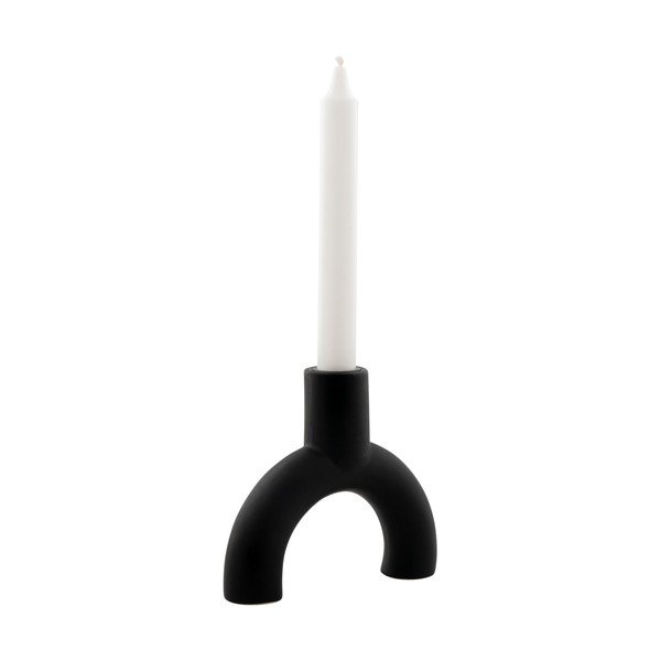Must klaasist küünlajalg Fondo - House Nordic-image-2