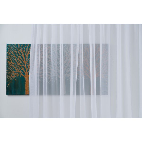 Valge kardin 300x245 cm Voile - Mendola Fabrics-image-1