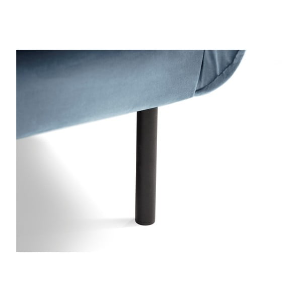 Helesinine sametne tugitool Vienna - Cosmopolitan Design-image-4