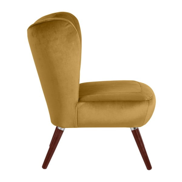 Kollane tugitool Velvet Sari - Max Winzer-image-2