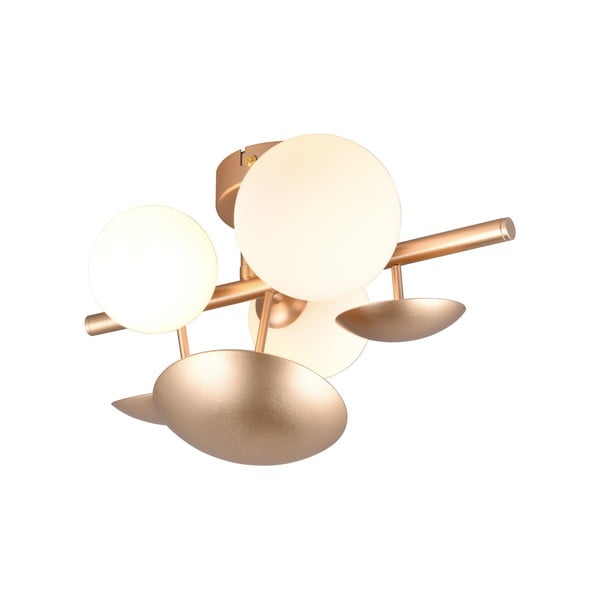 Kuldne-valge seinalamp Bubble - Trio Select-image-1