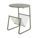 Metallist ümmargune abilaud ø 40 cm Riqueza Revista - Leitmotiv