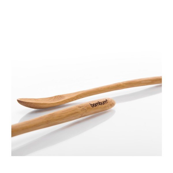Sada 2 bambusových lžiček na latté Bambum Legro-image-1