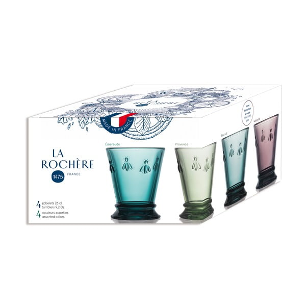 Klaasid 4tk 260 ml Abeille - La Rochére-image-3