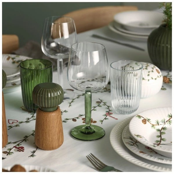 Puuvillane jõulumotiiviga laudlina150x220 cm Hammershøi Christmas – Kähler Design-image-3