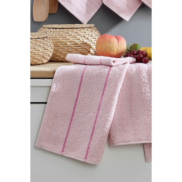 Puuvillased rätikud 6tk komplektis 30x50 cm Sofya - Foutastic-image-1