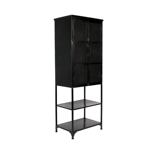 Must metallist vitriinkapp 60x161 cm Denver - Dutchbone-image-2