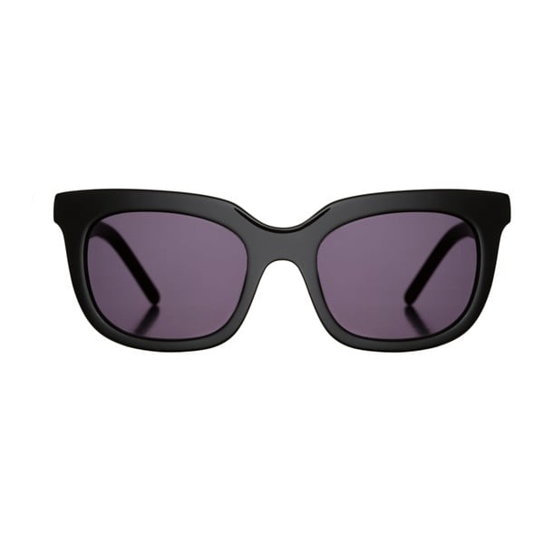 Černé sluneční brýle s tmavě šedými skly Marshall Lou Vinyl 