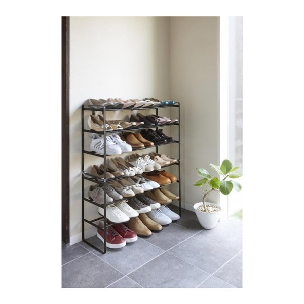 Must reguleeritav 3-tasandiline jalatsiriiul Maebashi - YAMAZAKI-image-3