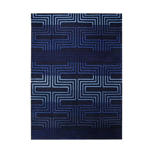 Koberec Esprit Matrix Blue, 170x240 cm