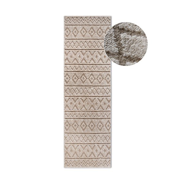 Beež vaip 80x240 cm Carpet Itinerance Beige - Elle Decoration