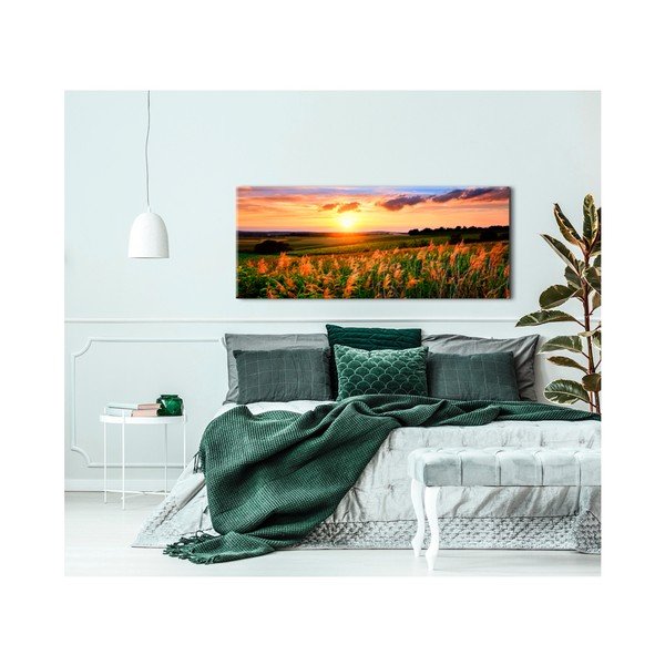 Obraz Styler Glas Sunset Meadow, 50 x 125 cm-image-2