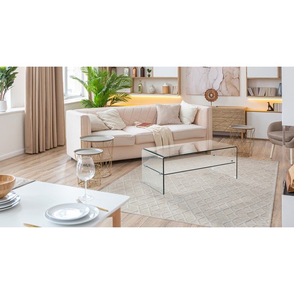 Klaasist diivanilaud 50x100 cm Cristal Evo - Tomasucci-image-2