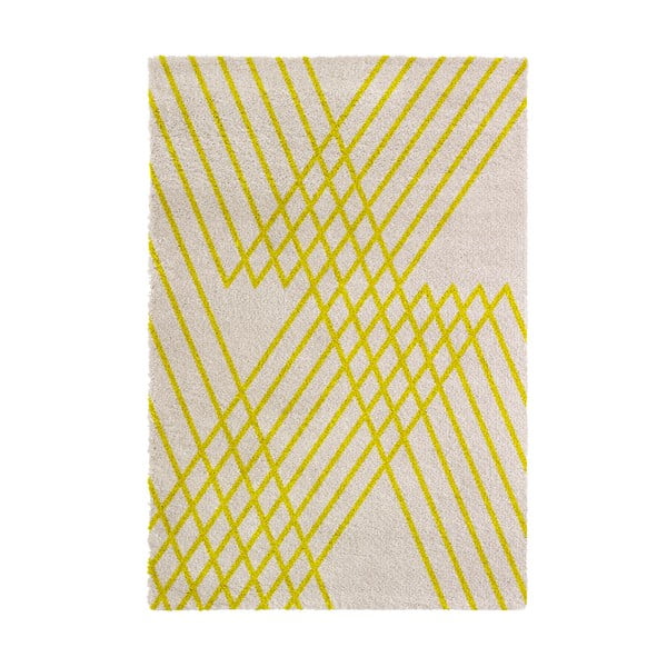 Žlutý koberec Chiffon, 160 x 230 cm