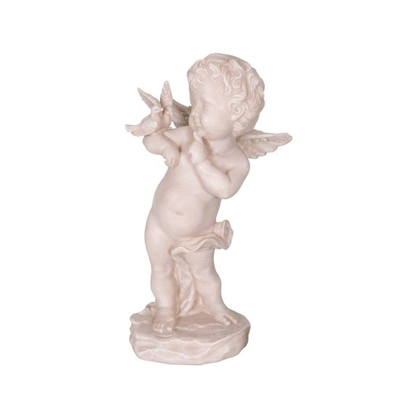 Dekoratiivne ingel Ange'i kujuline polüresiinist skulptuur, kõrgus 22 cm. - Antic Line