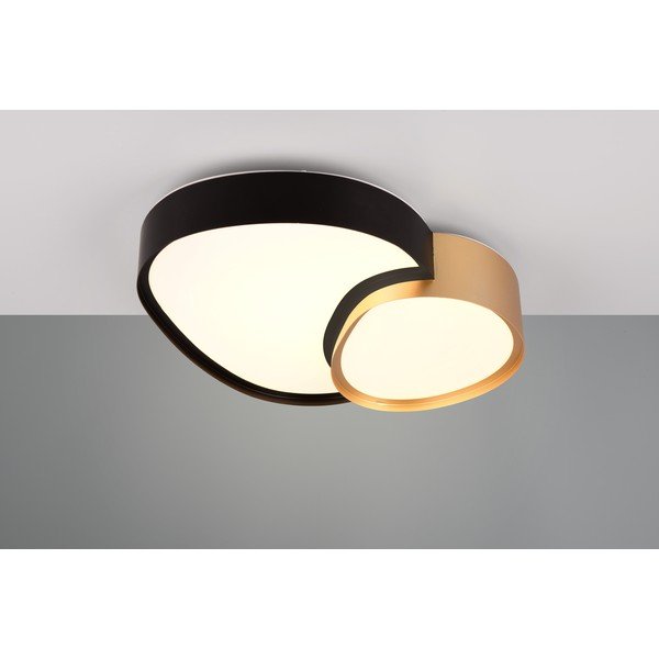 Must-kuldne LED laevalgusti 36x43,5 cm Rise - Trio-image-1