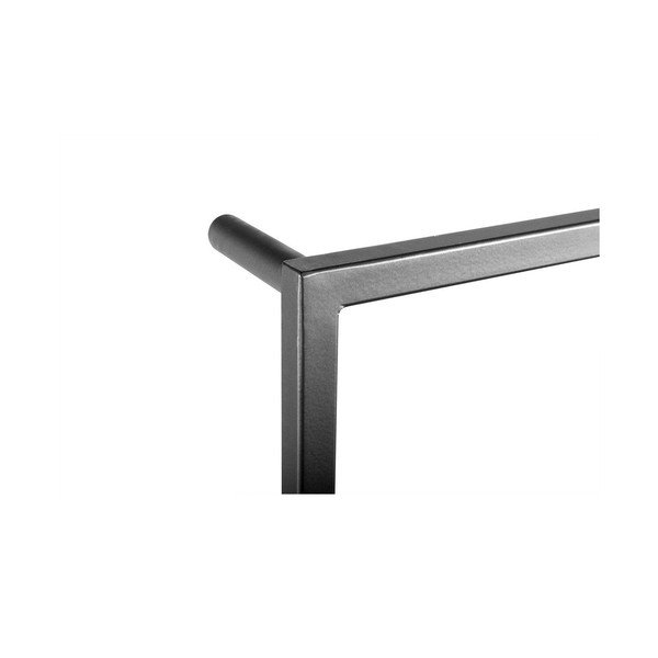 Mustast terasest seinale paigaldatav rätikukangas Ska - Sapho-image-3