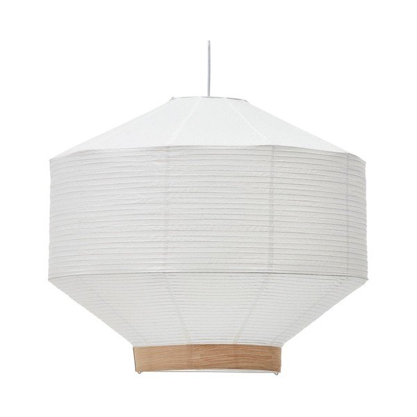 Valge lambivari ø 80 cm Hila - Kave Home