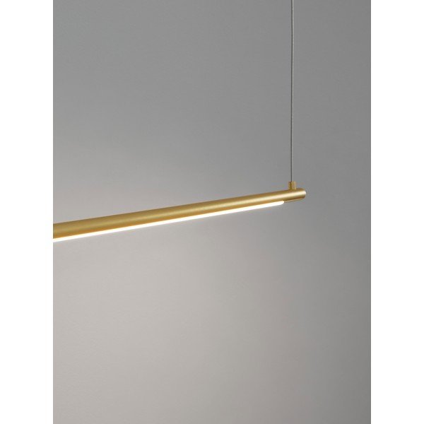 Alumiiniumist LED-rippvalgusti messingivärvis Elettra - Nova Luce-image-3