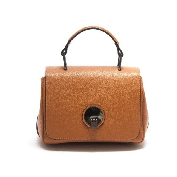 Hnědá kožená kabelka Isabella Rhea Iocusta-image-3