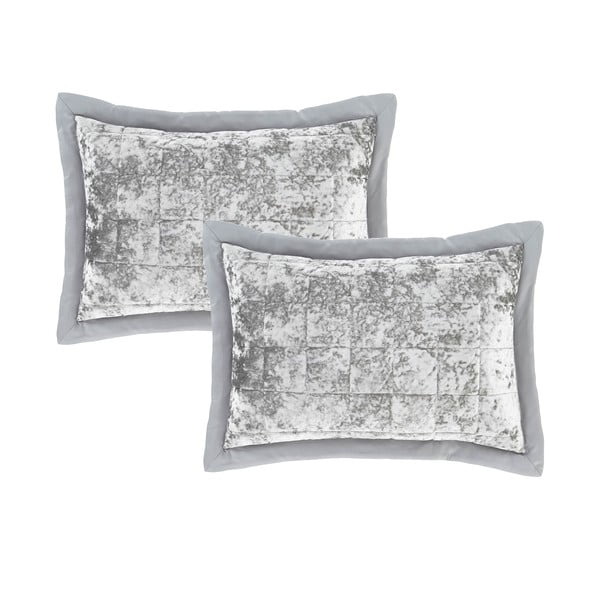 Padjakatted 2tk komplektis 50x75 cm Crushed Velvet - Catherine Lansfield