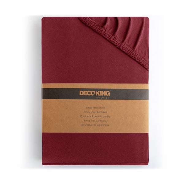 Veinipunane trikotaažist kummiga lina 140x200cm Amber - Restilo-image-4