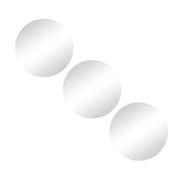 Seinapeeglid 3tk komplektis ø 15 cm - MSV