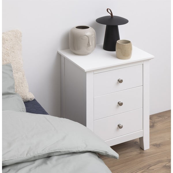 Valge öökapp Linnea - Actona-image-1