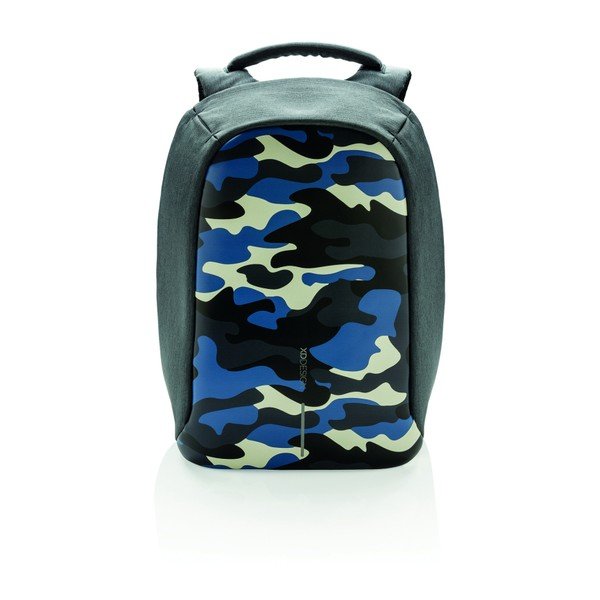 Unisex bezpečnostní batoh s modrými detaily XD Design Camouflage, 11 l-image-1