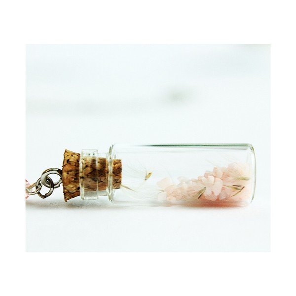Náhrdelník Wish Bottle and Dandelions-image-2