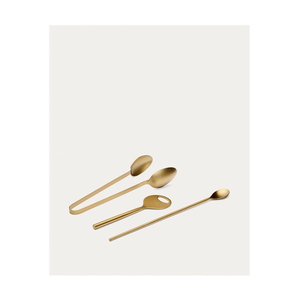 Roostevabast terasest kokteilikomplekt Aruc - Kave Home-image-3