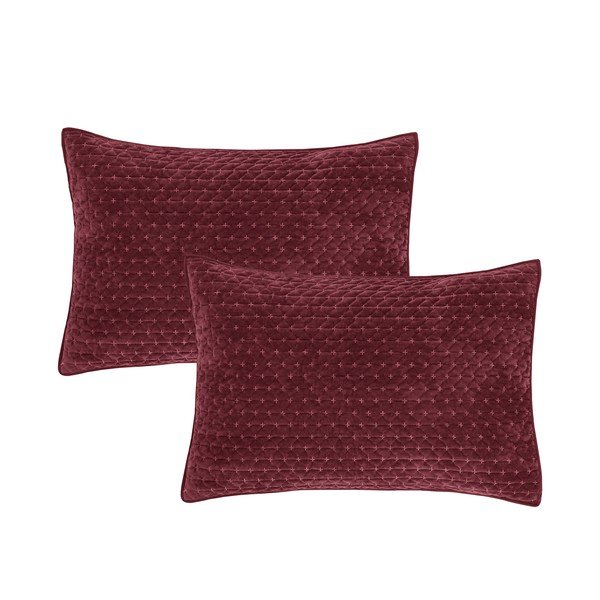 Padjapüürid komplektis 2 tükki 50x75 cm Attica Velvet - Bianca