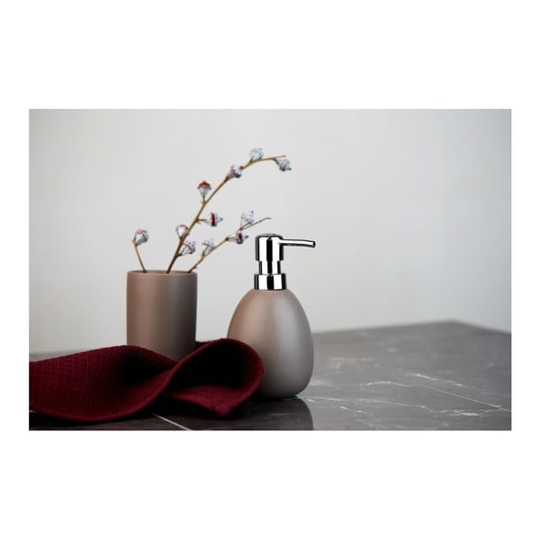 Pruun keraamiline tass hambaharjade jaoks Polaris - Wenko-image-1