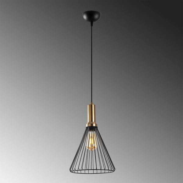 Must rippvalgusti metallist varjuga ø 24 cm Dear - Opviq lights-image-4