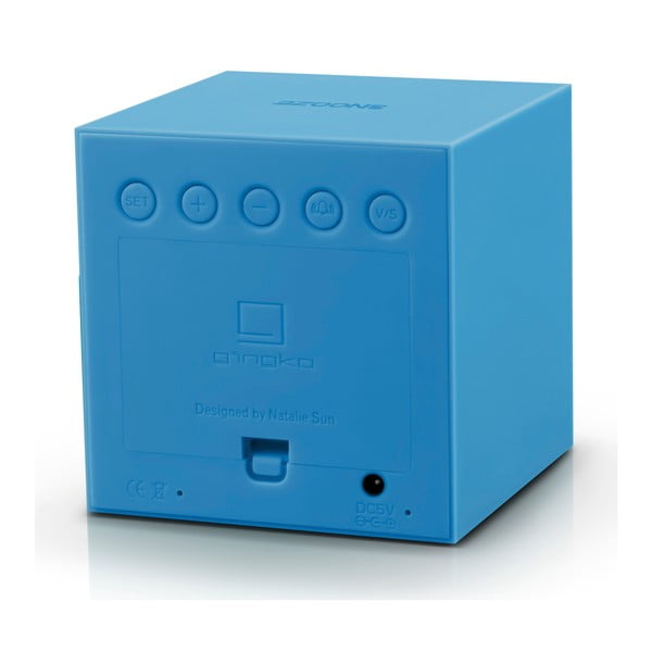 Azuursinine LED äratuskell Gravity Cube Gravity Cube Click - Gingko-image-3